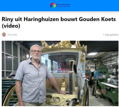 Regio Noordkop Gouden Koets